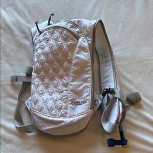 Camelbak White and Gray Backpack